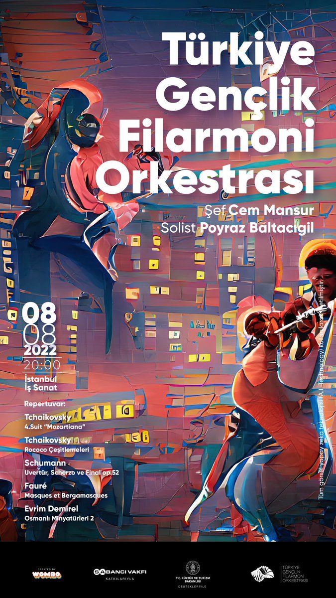 Türkiye Gençlik Filarmoni Orkestrası İstanbul Konseri