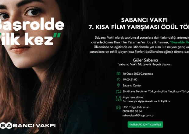 Sabancı Vakfı 7. Kısa Film Yarışması Ödül Töreni