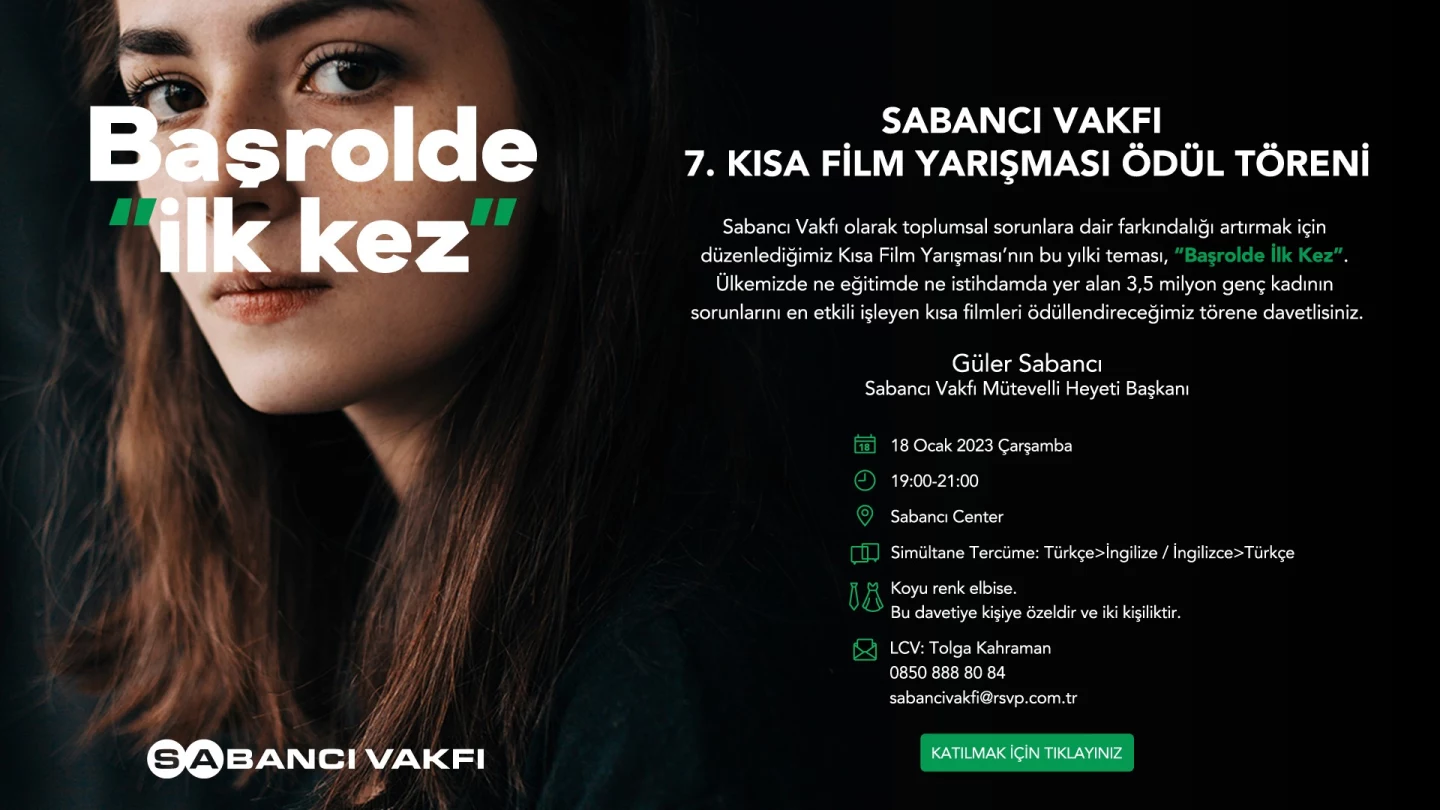 Sabancı Vakfı 7. Kısa Film Yarışması Ödül Töreni